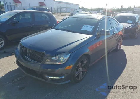 2013 Mercedes-Benz C 250 from USA, damaged, VIN WDDGJ4HB6DG007126